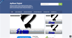 Desktop Screenshot of aplikasidigital.com