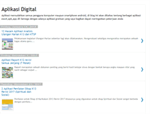 Tablet Screenshot of aplikasidigital.com